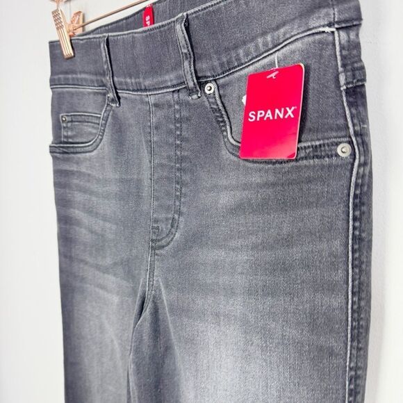 SPANX | NEW Ankle Straight Shapewear Jeans in Vintage Black Women’s Size X-Small - Picture 6 of 15